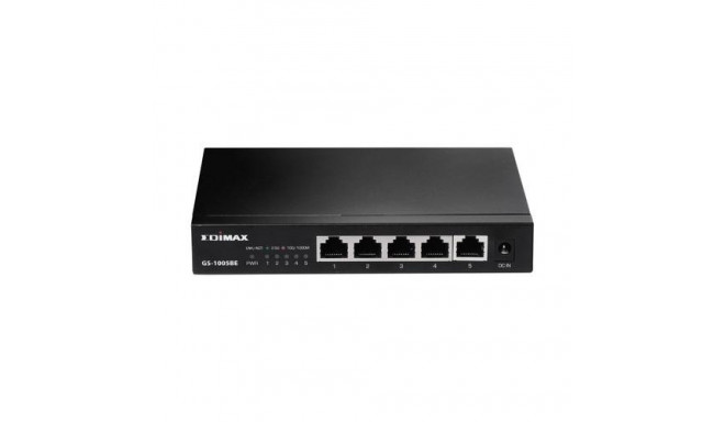 Edimax GS-1005BE network switch Unmanaged L2 Gigabit Ethernet (10/100/1000) Black