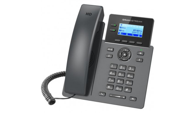 Grandstream Networks GRP2602 IP phone Black 2 lines LCD