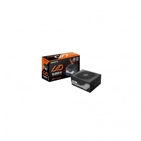 GIGABYTE UD1600PM PG5 AI TOP Power Supply - PCIe 5.0, 80 PLUS Platinum, Fully Modular Design, 120mm