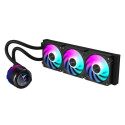 GIGABYTE AORUS WATERFORCE X II 360 AIO Liquid CPU Cooler - 3x120mm ARGB Fans, full-color LCD, MAGNET
