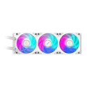 GIGABYTE AORUS WATERFORCE X II 360 ICE AIO Liquid CPU Cooler - 3x120mm ARGB Fans, full-color LCD, DA