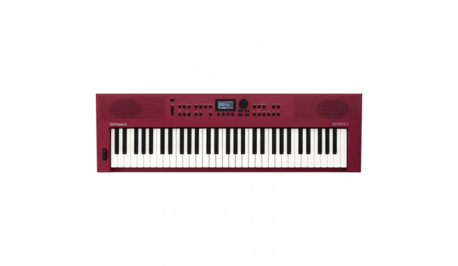 Roland GO:KEYS 3 MIDI keyboard 61 keys USB/Bluetooth Red