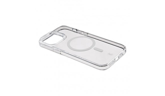 Cellularline Gloss Mag - iPhone 15 Plus Magnetic case for charging and attaching to the MagSafe char