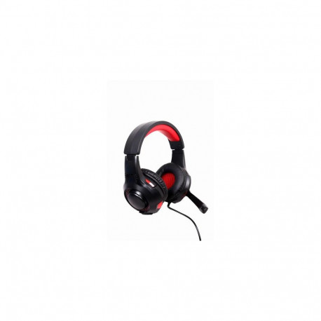 Gembird GHS-U-5.1-01 headphones/headset Wired Head-band Gaming Black, Red