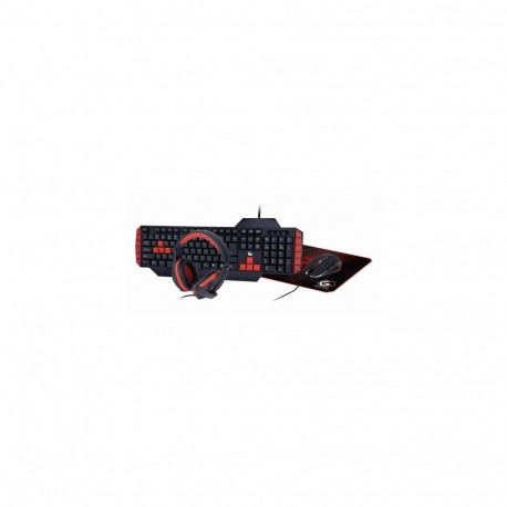 Gembird GGS-UMG4-02 keyboard Mouse included Gaming USB QWERTY US English Black