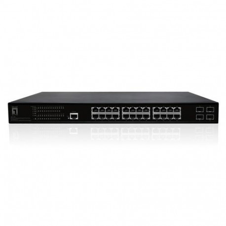 LevelOne GEP-2861 network switch Managed L2 Gigabit Ethernet (10/100/1000) Power over Ethernet (PoE)