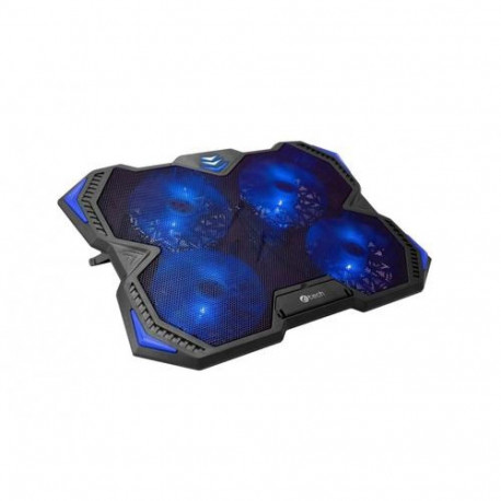 C-TECH GCP-01B notebook cooling pad 43.9 cm (17.3") 900 RPM Black