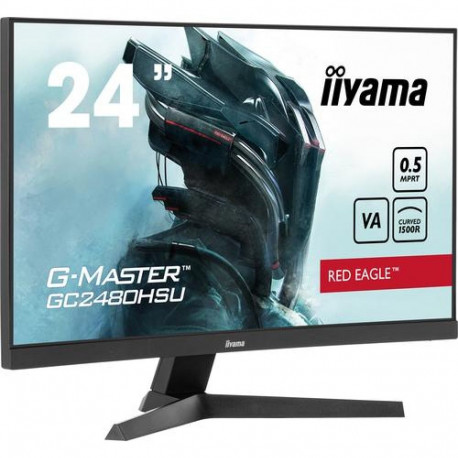 iiyama G-MASTER GC2480HSU-B1 computer monitor 59.9 cm (23.6") 1920 x 1080 pixels Full HD LE
