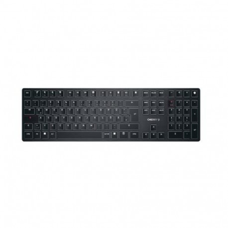 CHERRY KW X ULP keyboard Universal USB + RF Wireless + Bluetooth QWERTZ German Black