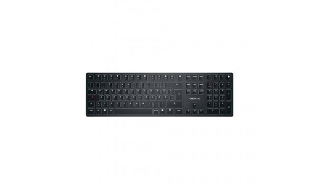CHERRY KW X ULP keyboard Universal USB + RF Wireless + Bluetooth QWERTZ German Black