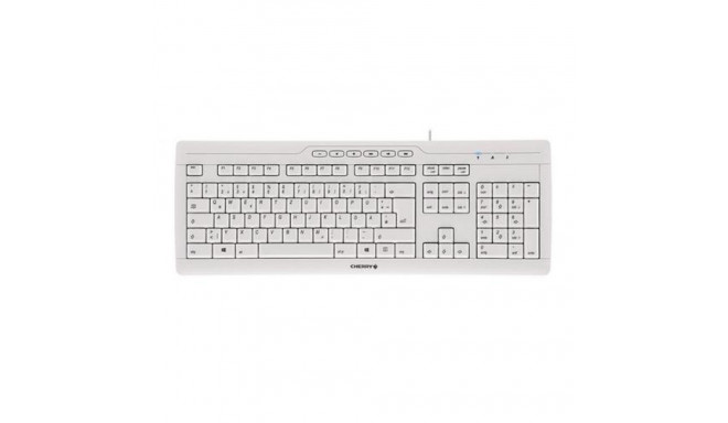 CHERRY STREAM 3.0 keyboard Office USB Swiss Grey