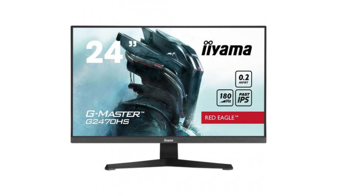 iiyama G-MASTER Unleash your full gaming potential with the Fast IPS G2470HS Red Eagle