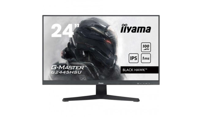 iiyama G-MASTER Get ahead with the G2445HSU Black Hawk monitor with IPS Panel Technology and 1ms MPR