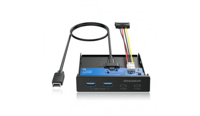 GRAUGEAR G-MP02 computer case part Universal Front panel