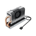 GRAUGEAR G-M2HP04-F computer cooling system Solid-state drive Black, Silver