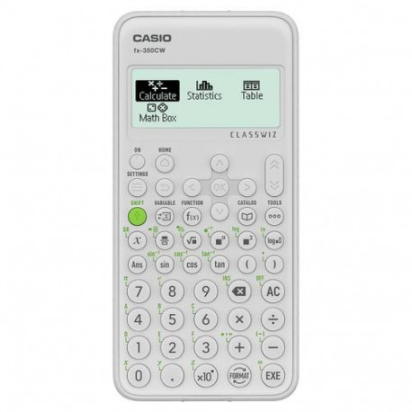 Casio fx-350CW calculator Pocket Scientific White