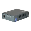 LevelOne RJ45 to SC Fast Ethernet Media Converter, Single-Mode Fiber, 1310nm, 40km