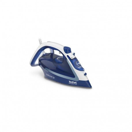 Tefal EasyGliss Plus FV5735 iron Dry &amp; Steam iron Durilium soleplate 2500 W Blue, White