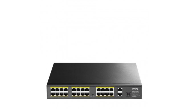 Cudy FS1026PS1 network switch Unmanaged Gigabit Ethernet (10/100/1000) Power over Ethernet (PoE) Bla
