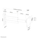 Neomounts FPMA-W830BLACK Monitor/TV mount wall 10-27&quot; - full motion