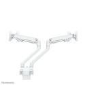 Neomounts FPMA-D750DWHITE2 Monitor arm 10-32&quot; - gas spring - Topfix - 180°-stop