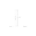 Neomounts FPMA-CP150 Extension pole TV ceiling mount - h 150 cm