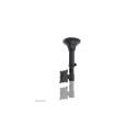 Neomounts FPMA-C025BLACK Monitor/TV mount ceiling 10-30&quot; - h 37-47 cm - tiltable