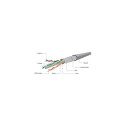 Gembird CAT6 FTP 100m networking cable Grey F/UTP (FTP)