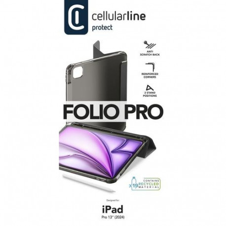 Cellularline Folio - iPad Pro 13" (M5) / (M4) Tablet case with stand function