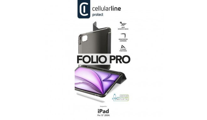 Cellularline Folio - iPad Pro 13" (M5) / (M4) Tablet case with stand function