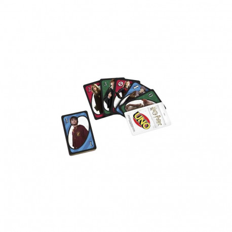 Games UNO Harry Potter Card Game for Kids, Adults and Game Night based on the Popular Series