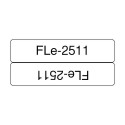 Brother FLE2511 label-making tape Black on white