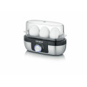 Severin EK 3163 3 egg(s) Black, Stainless steel, Transparent