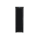 Lanberg FF01-8047-12B rack cabinet 47U Freestanding rack Black