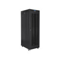 Lanberg FF01-8027-23BL rack cabinet 27U Freestanding rack Black