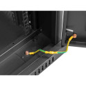 Lanberg FF01-8027-23BL rack cabinet 27U Freestanding rack Black