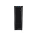 Lanberg FF01-6837-12BL rack cabinet 37U Freestanding rack Black