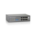 LevelOne 8-Port Fast Ethernet PoE Switch, 8 PoE Outputs, 90W