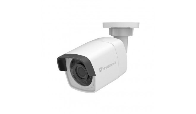 LevelOne GEMINI Fixed IP Network Camera, 4-Megapixel, IR LEDs, 802.3af PoE, Indoor/Outdoor