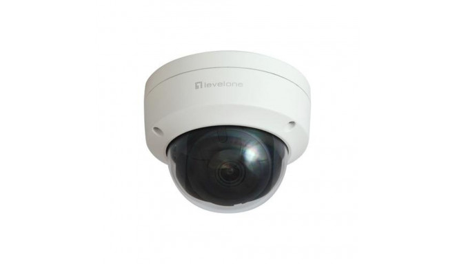 LevelOne GEMINI Fixed Dome IP Network Camera, 6-Megapixel, H.265,802.3af PoE, Indoor/Outdoor