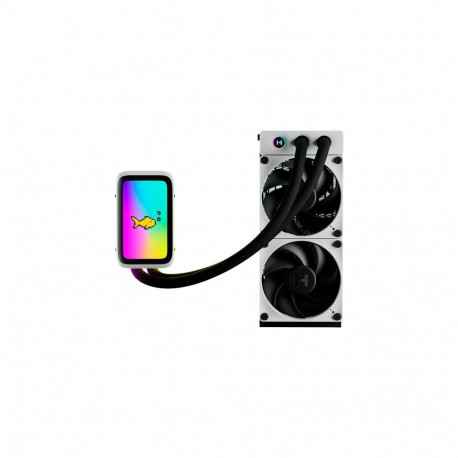 HYTE THICC Q60 Processor Liquid cooling kit 12 cm Black, White 2 pc(s)