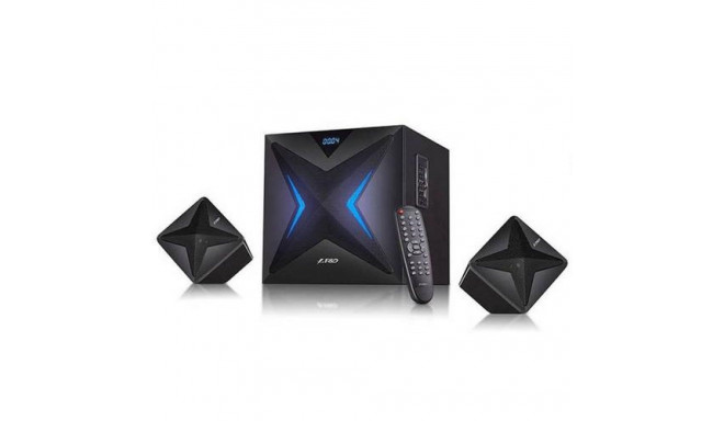 F&amp;D F550X speaker set 56 W Black 2.1 channels 28 W Bluetooth
