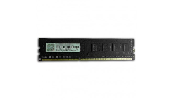 G.Skill Value F3-10600CL9S-8GBNT memory module 8 GB 1 x 8 GB DDR3 1333 MHz