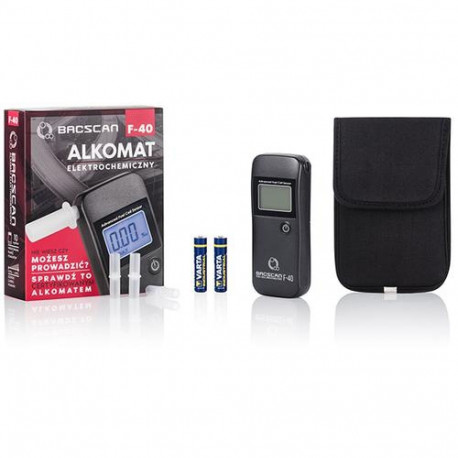 BACscan F-40 alcohol tester 0 - 4% 1% Grey
