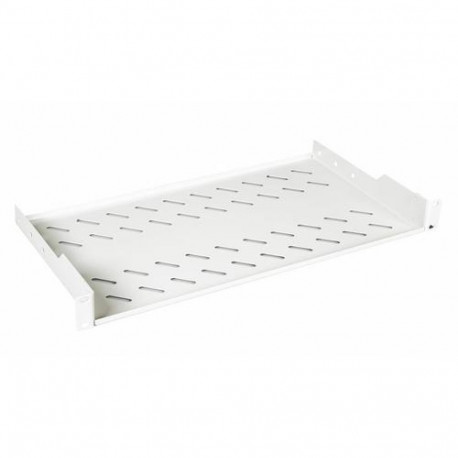 Equip Fixed Shelf 19', 1U, 400MM, Grey