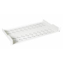 Equip Fixed Shelf 19', 1U, 400MM, Grey