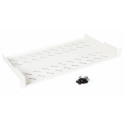 Equip Fixed Shelf 19', 1U, 400MM, Grey