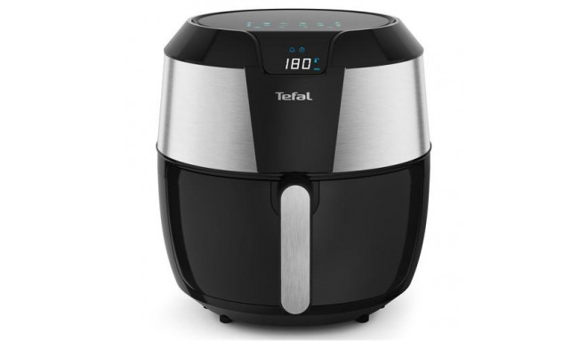 Tefal Easy Fry EY701D Single 5.6 L Stand-alone 1850 W Hot air fryer Black, Stainless steel