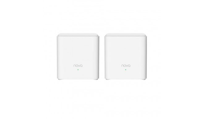 Tenda EX3 (2-pack) Dual-band (2.4 GHz / 5 GHz) Wi-Fi 6 (802.11ax) White 1 Internal