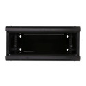 Extralink Rackmount cabinet 4U 600x600 Black wall mounted